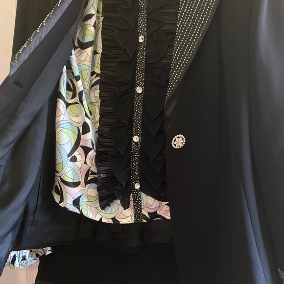 Louise Ricci 3pc Black - Picture 8 of 16